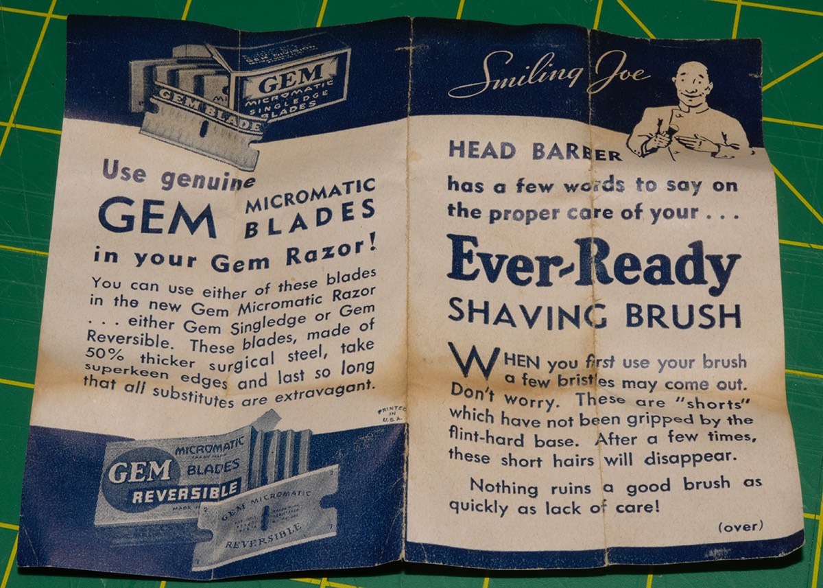 Ever Ready Brush Instructions 1a